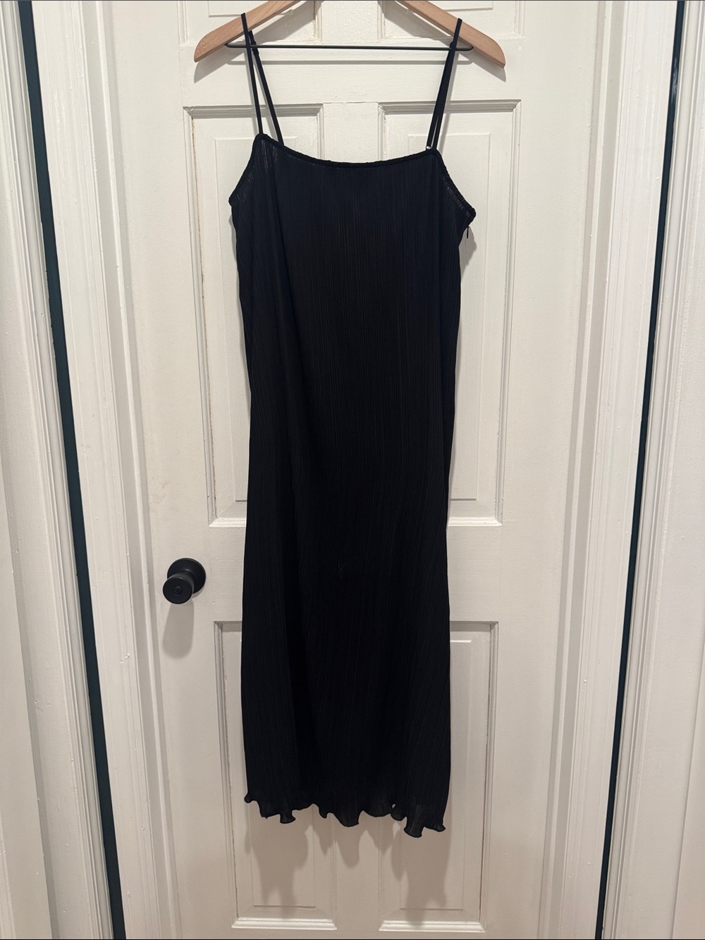 Madewell Plisse Midi Dress